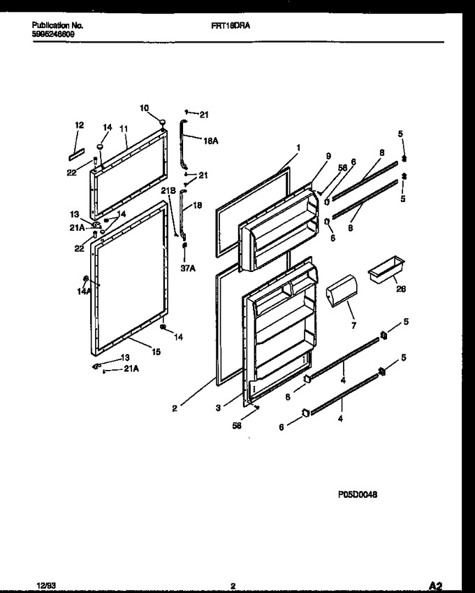 Diagram for FRT18DRAD1