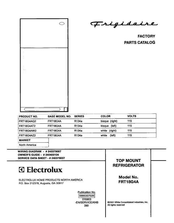 Diagram for FRT18G4AZ2