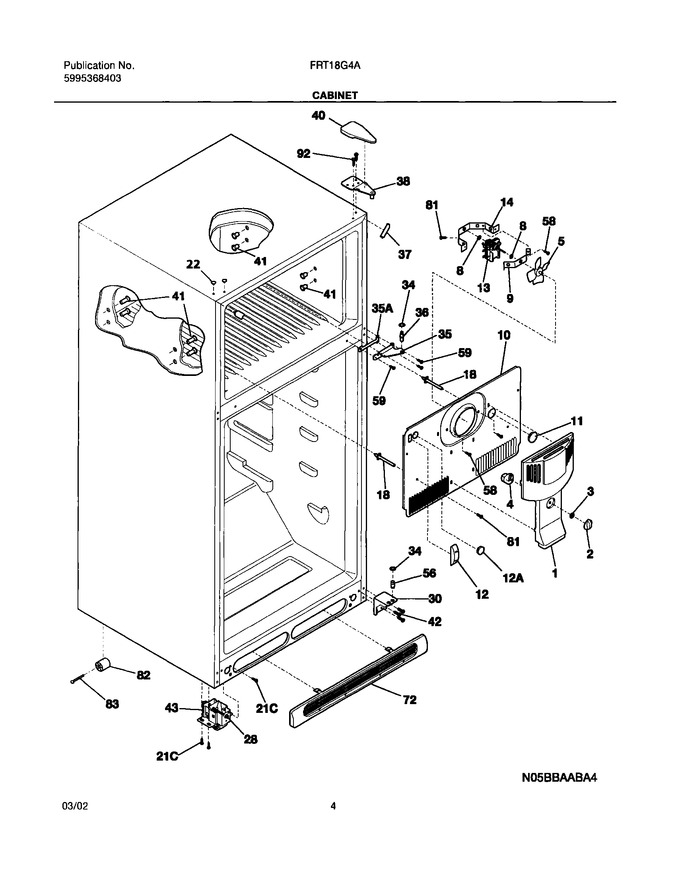 Diagram for FRT18G4AZ4
