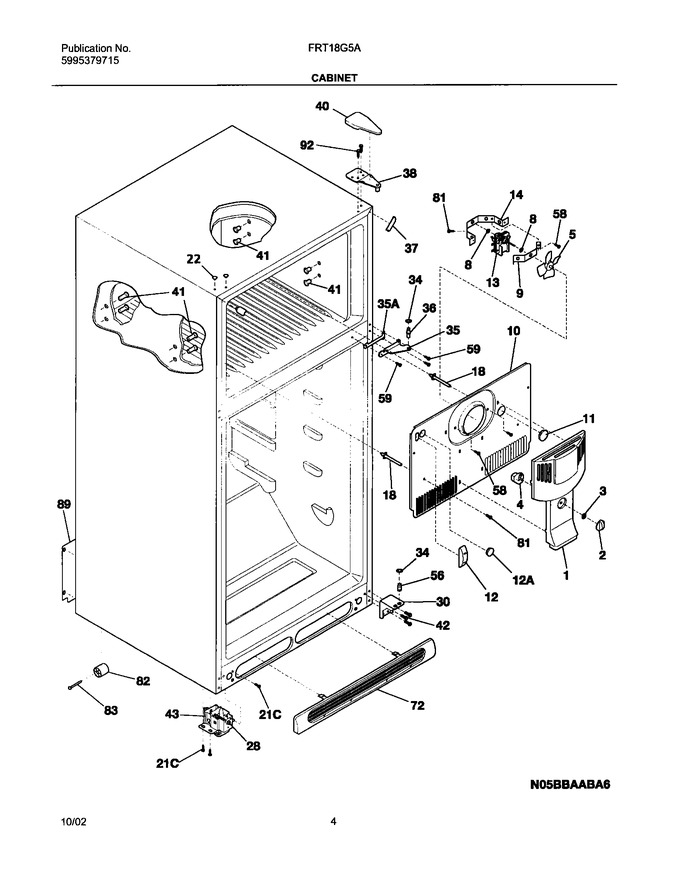 Diagram for FRT18G5AT9