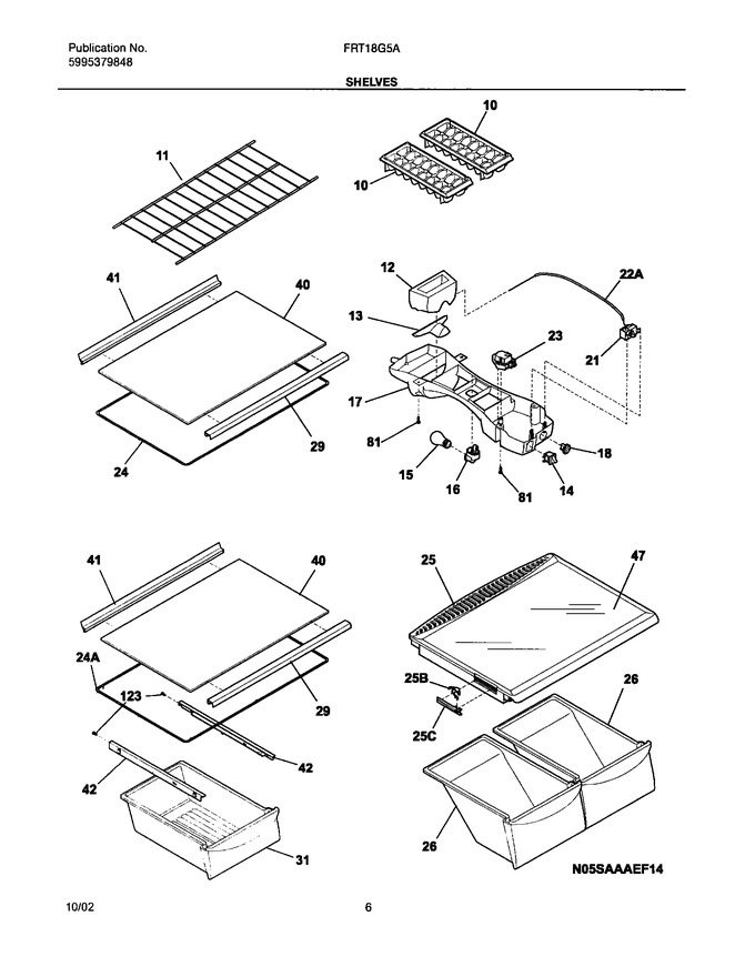Diagram for FRT18G5AW4