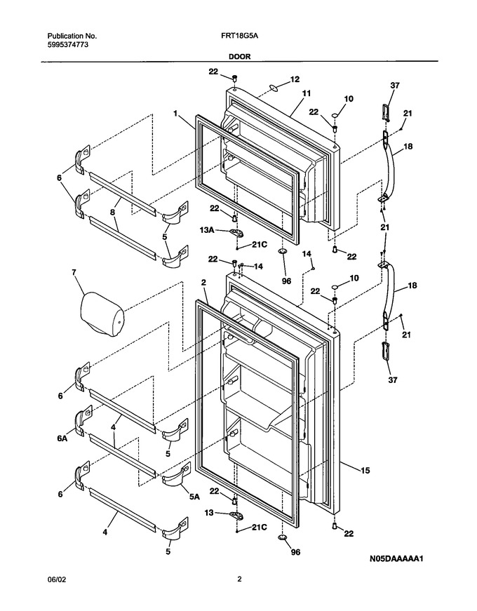 Diagram for FRT18G5AQ7