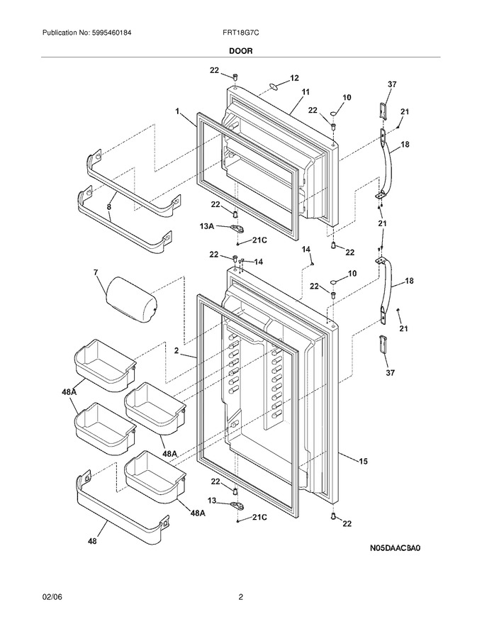 Diagram for FRT18G7CWE