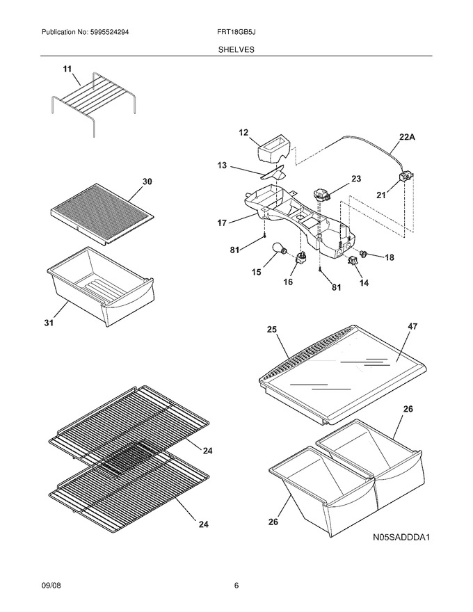 Diagram for FRT18GB5JZ0