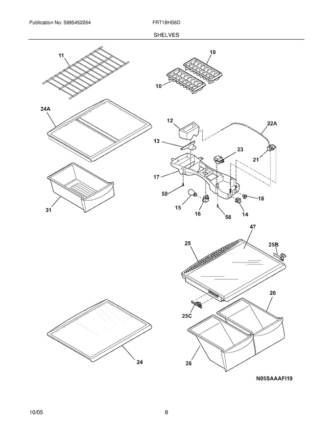 Diagram for FRT18HS6DW6