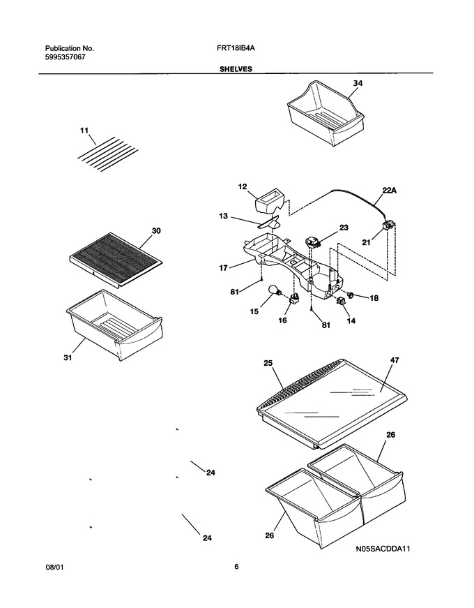 Diagram for FRT18IB4AW2