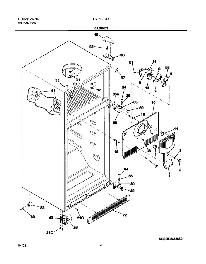 Diagram for FRT18IB4AZ4