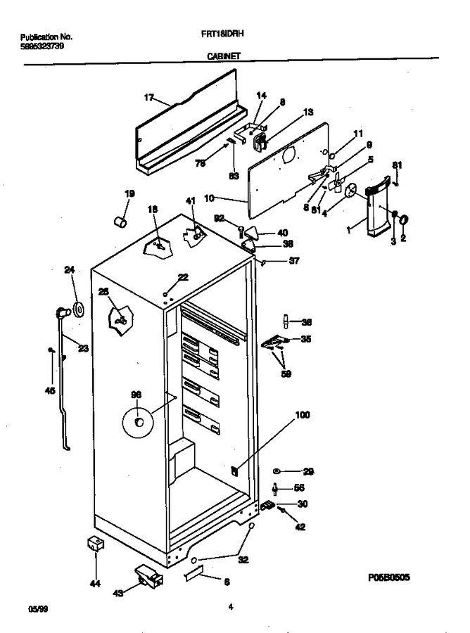 Diagram for FRT18IDRHD0