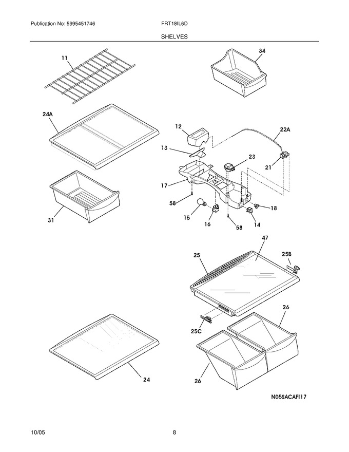 Diagram for FRT18IL6DME