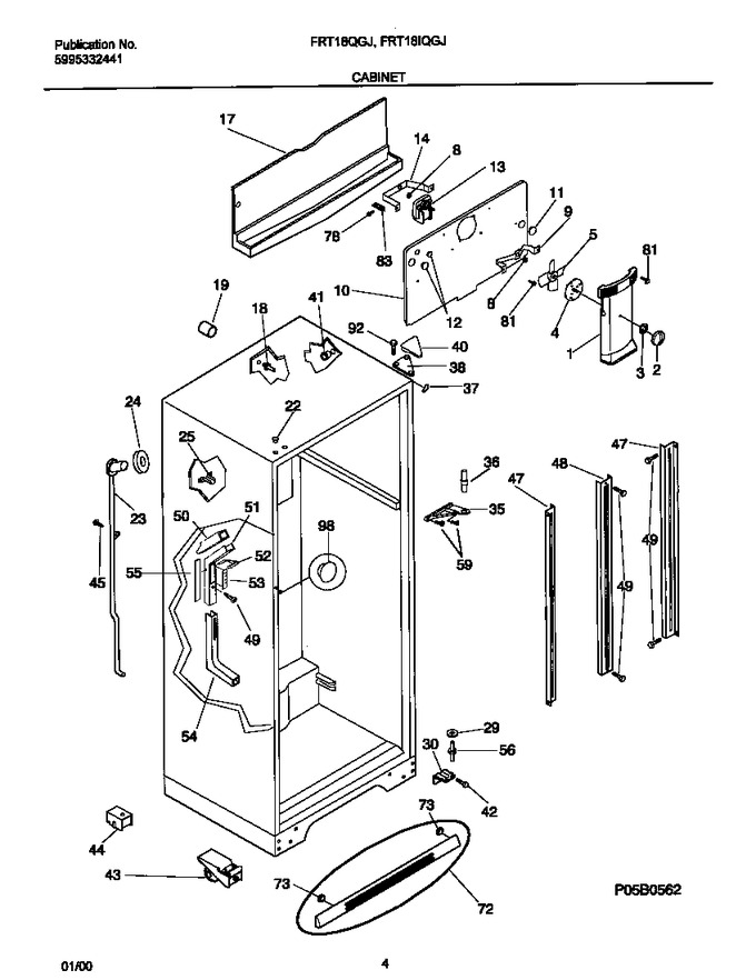 Diagram for FRT18QGJW0