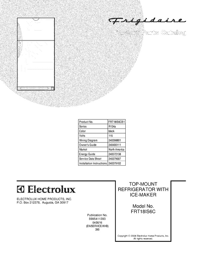 Diagram for FRT18IS6CB1
