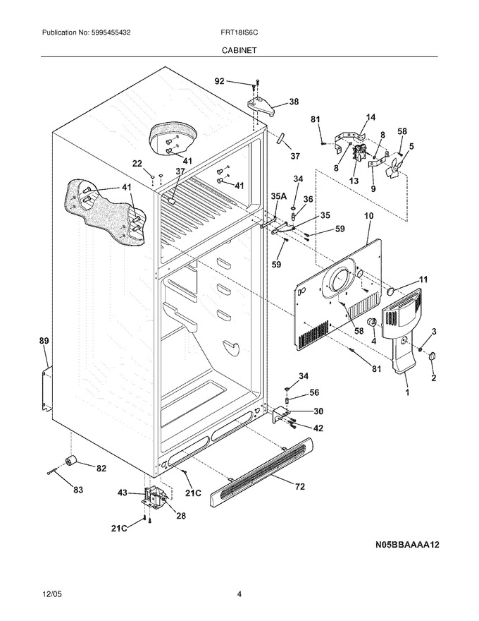 Diagram for FRT18IS6CWG