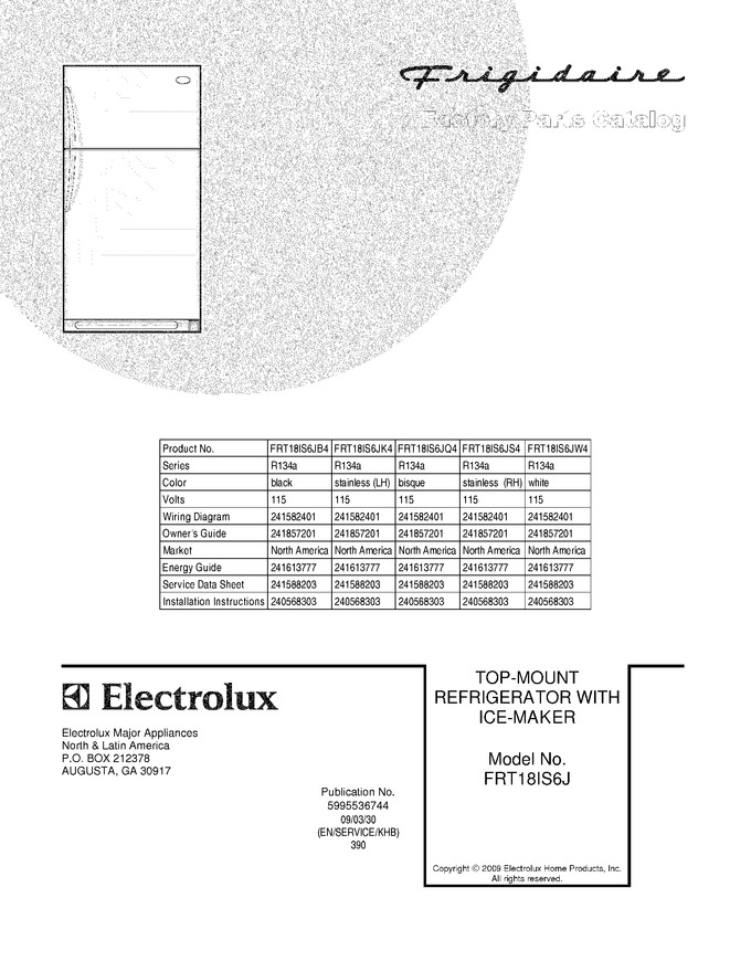 Diagram for FRT18IS6JW4