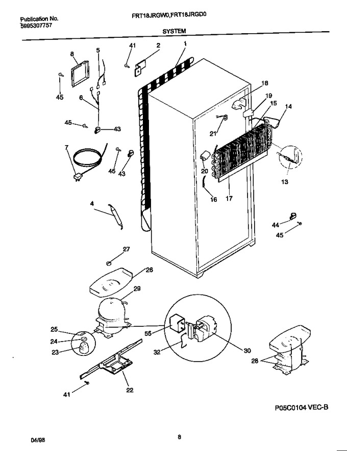 Diagram for FRT18JRGW0
