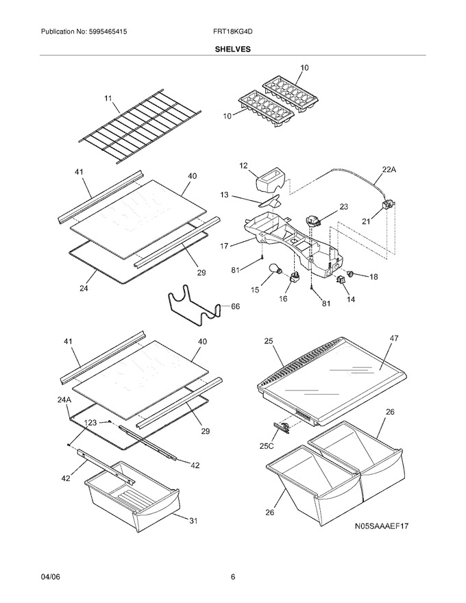 Diagram for FRT18KG4DWB