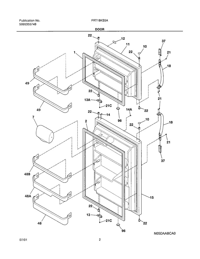 Diagram for FRT18KS5AQ0
