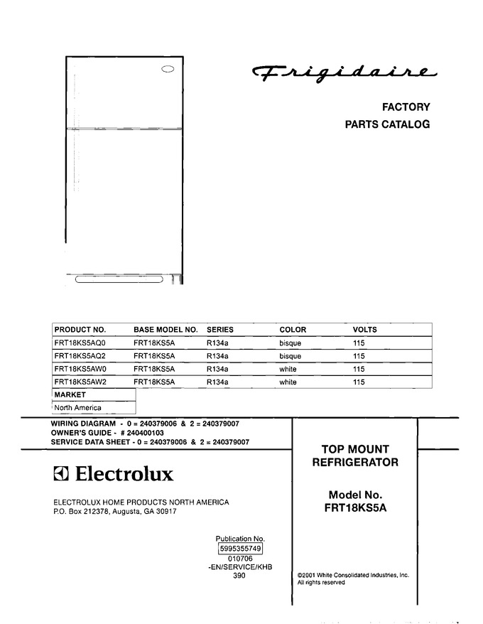 Diagram for FRT18KS5AQ0