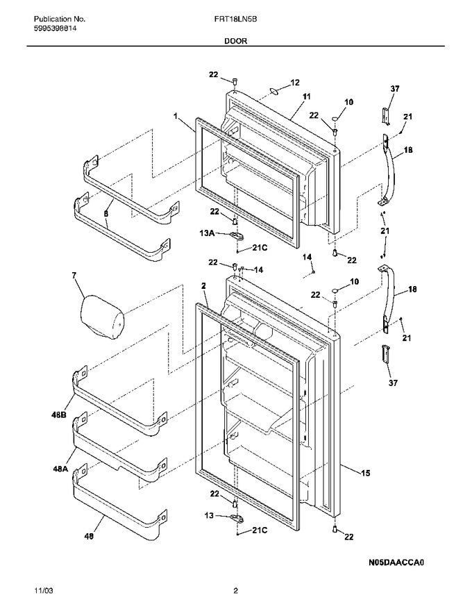Diagram for FRT18LN5BQ3