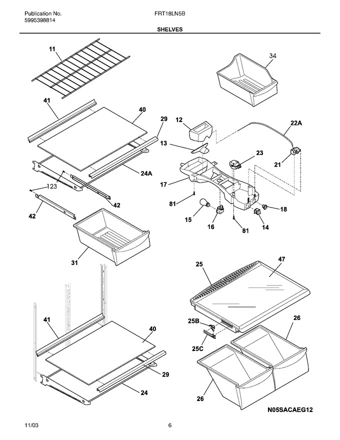 Diagram for FRT18LN5BW5