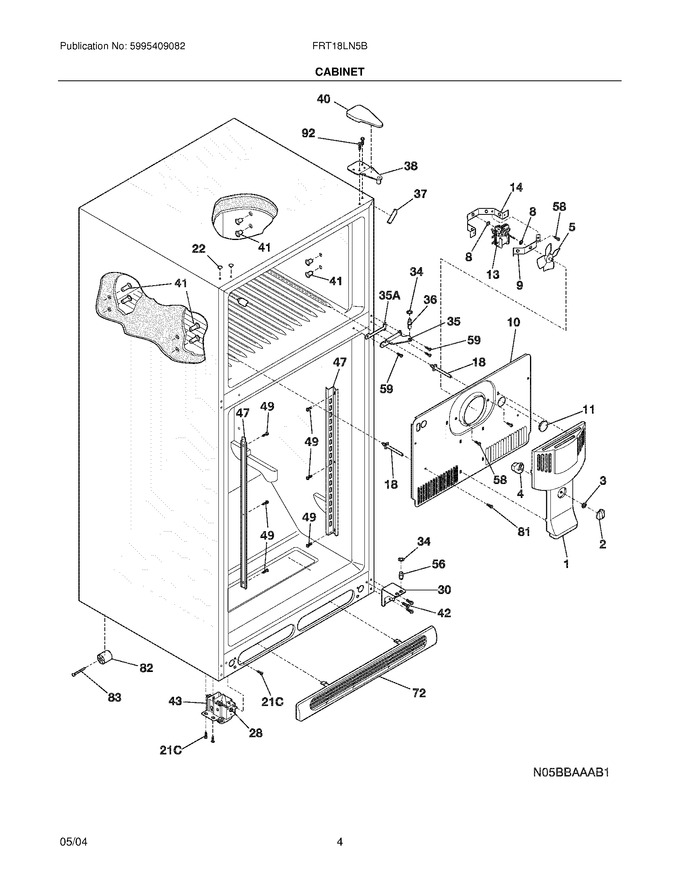 Diagram for FRT18LN5BQ6