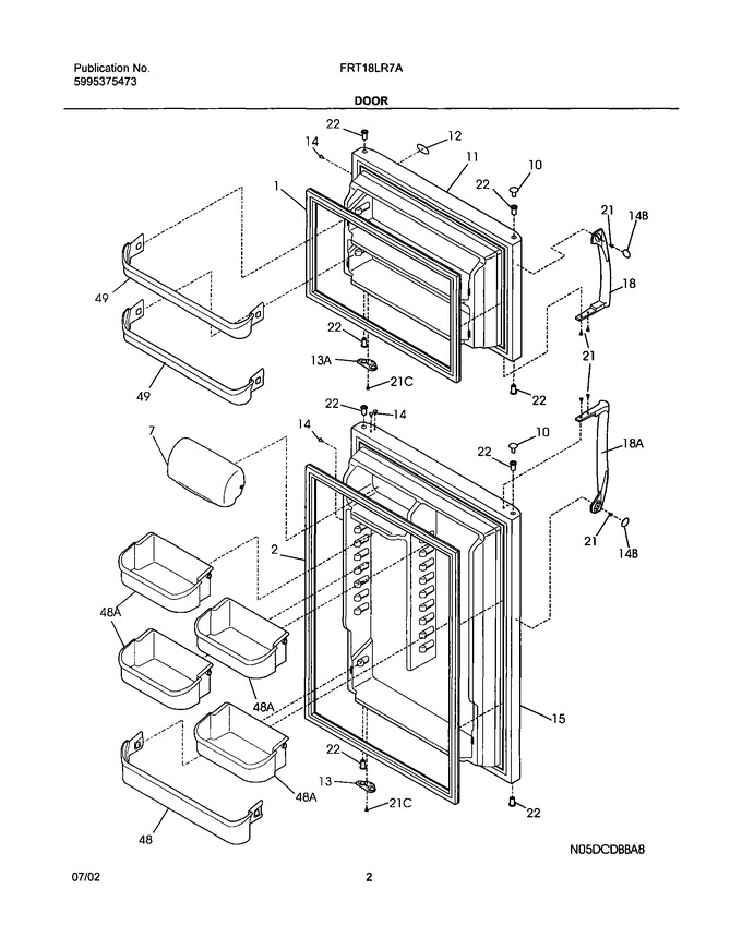 Diagram for FRT18LR7AW4