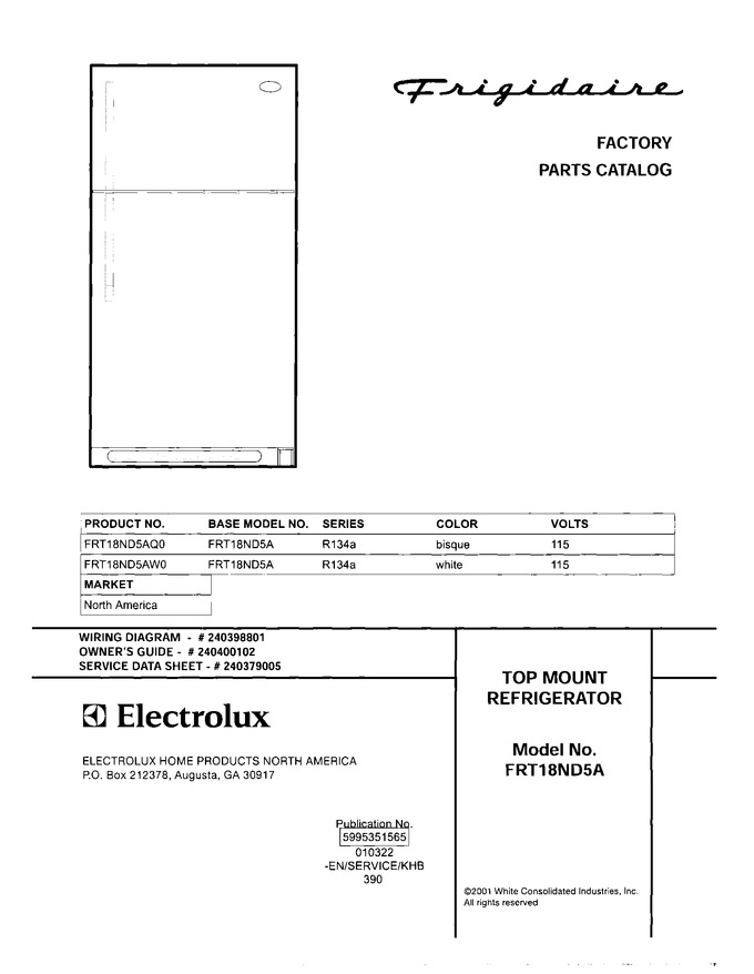 Diagram for FRT18ND5AQ0