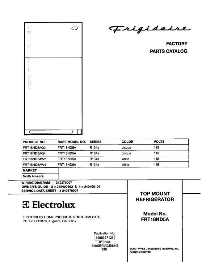 Diagram for FRT18ND5AQ4