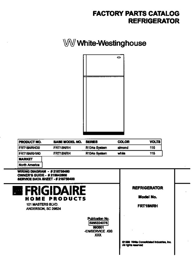 Diagram for FRT18NRHD0