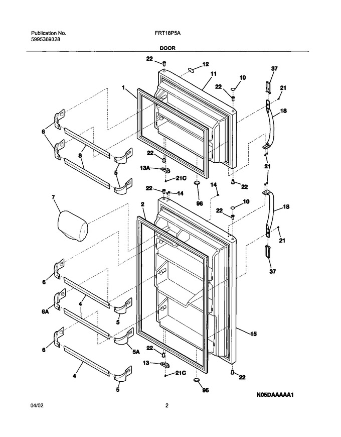 Diagram for FRT18P5AB3