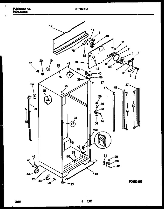 Diagram for FRT18PRAW3