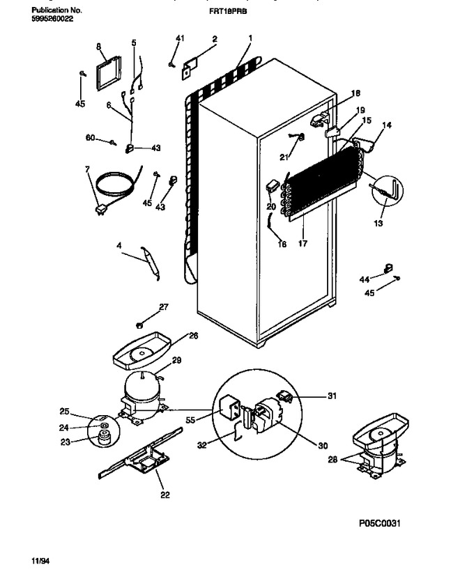 Diagram for FRT18PZBW1