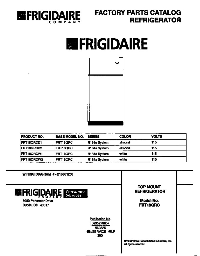 Diagram for FRT18QRCW1