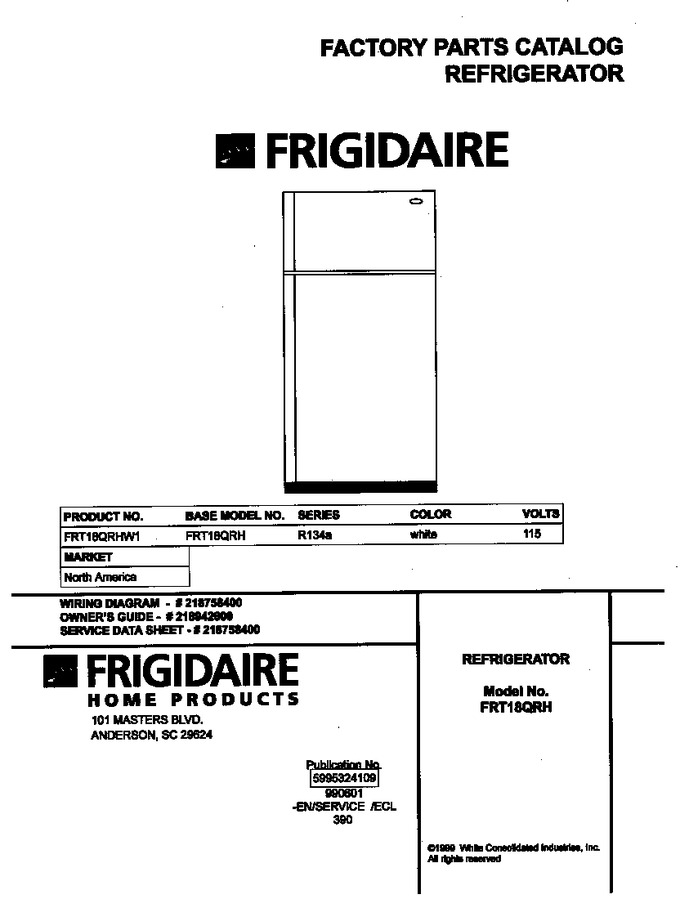 Diagram for FRT18QRHW1
