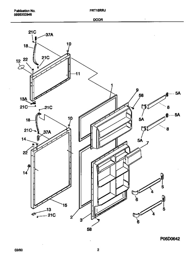 Diagram for FRT18RRJW0