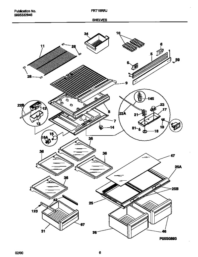 Diagram for FRT18RRJW0