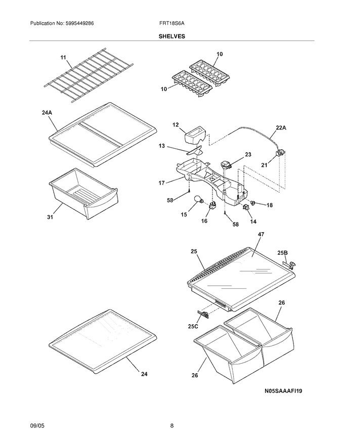 Diagram for FRT18S6ABL