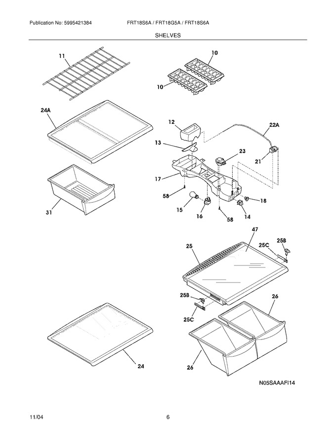 Diagram for FRT18S6AQH