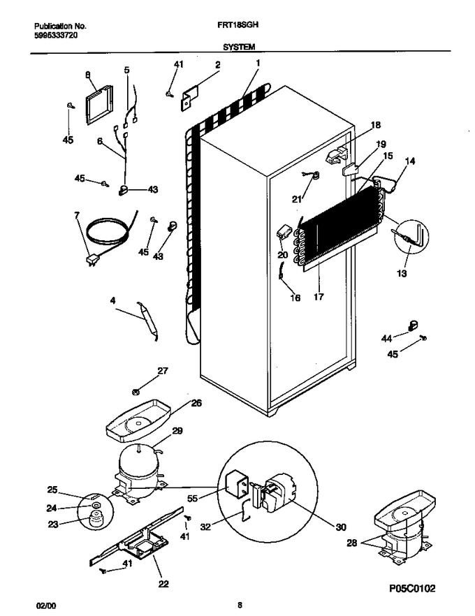 Diagram for FRT18SGHW0