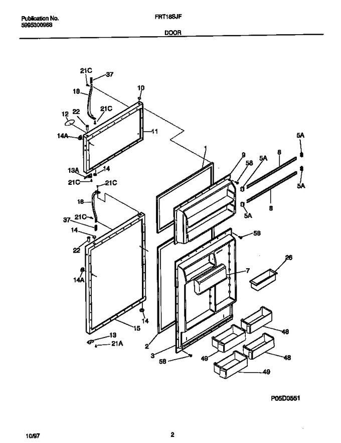 Diagram for FRT18SJFW0