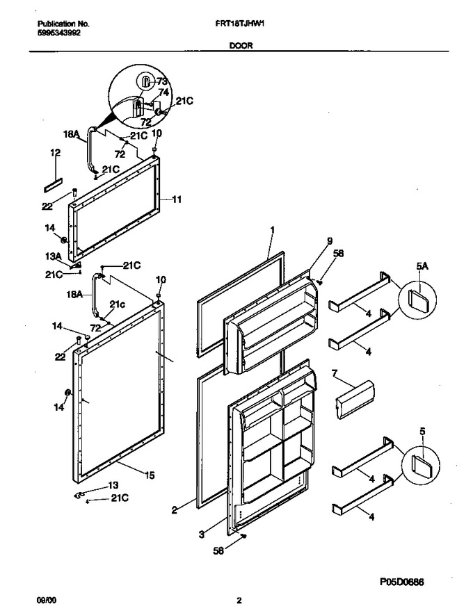 Diagram for FRT18TJHW1