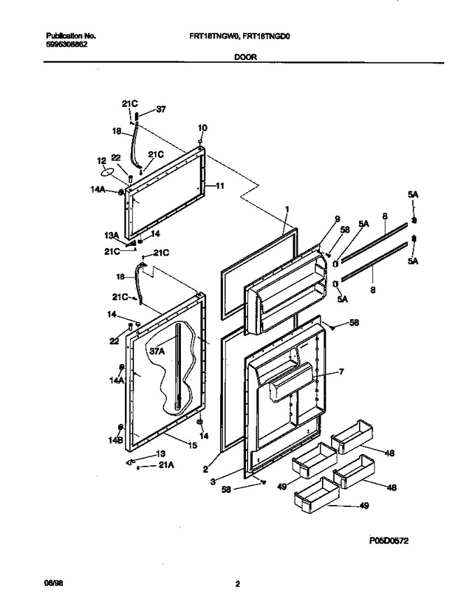 Diagram for FRT18TNGD0
