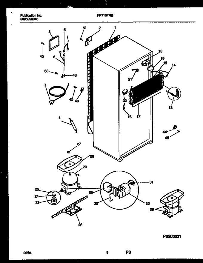 Diagram for FRT18TRBD0