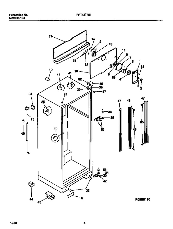Diagram for FRT18TRBW1