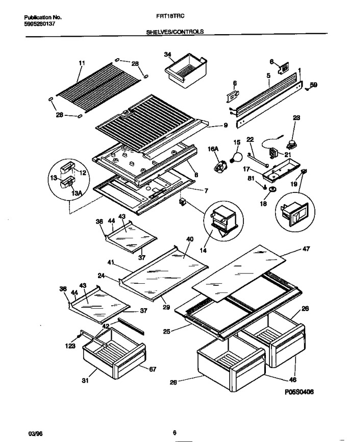 Diagram for FRT18TRCW2
