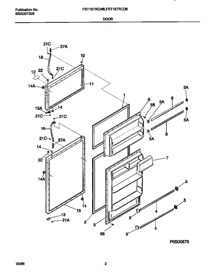 Diagram for FRT18TRCD6