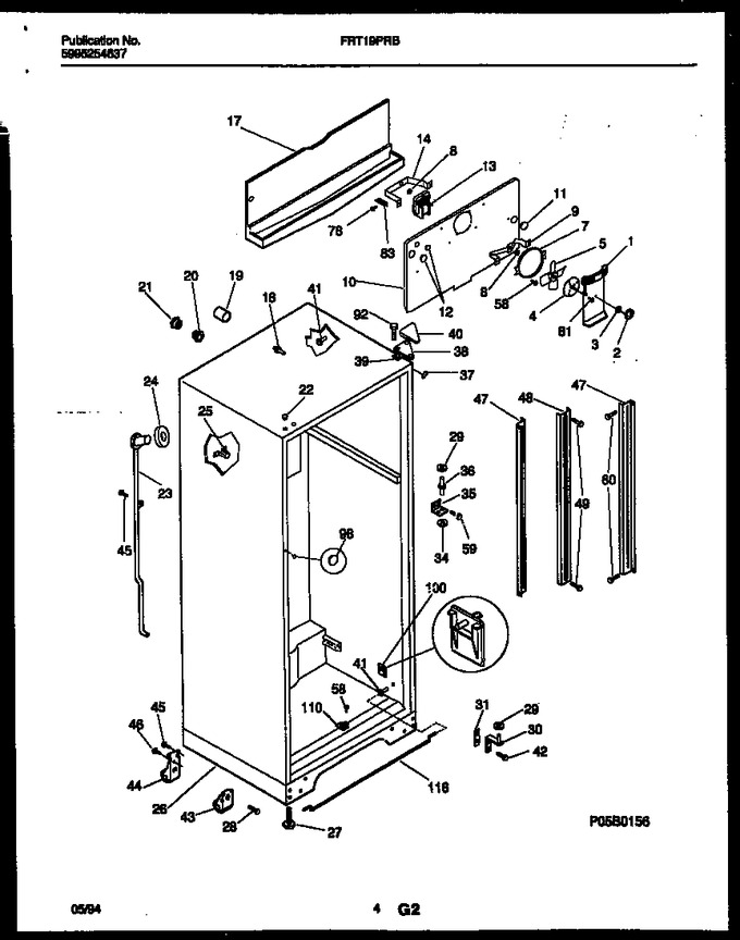 Diagram for FRT19PRBW0
