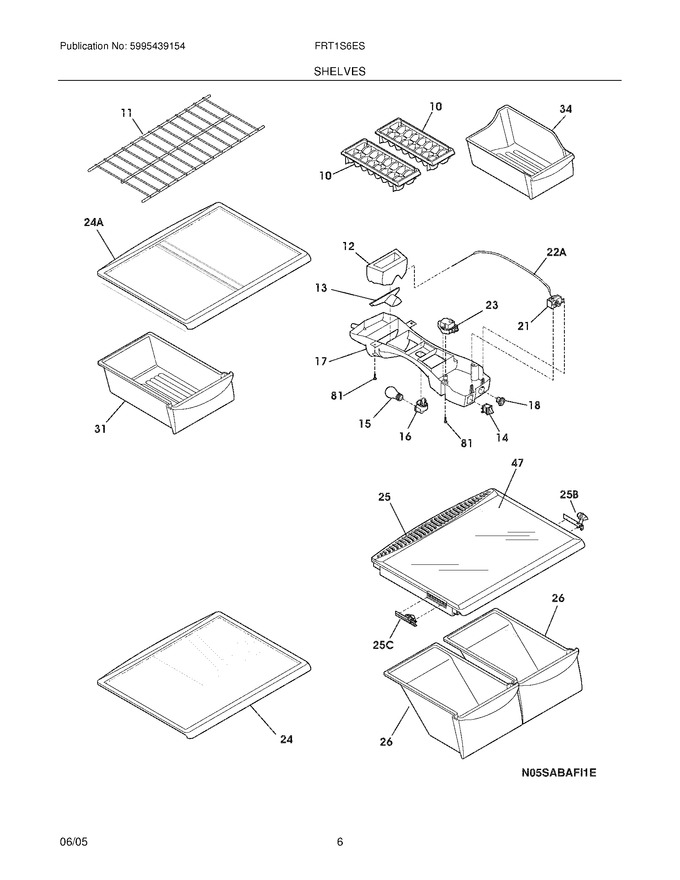 Diagram for FRT1S6ESB5