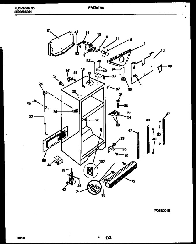 Diagram for FRT20TRAW0