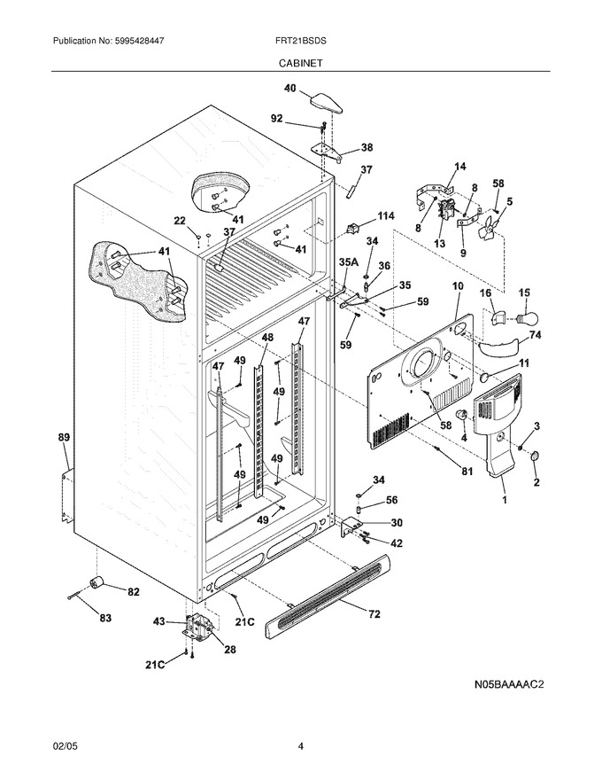 Diagram for FRT21BSDSB7
