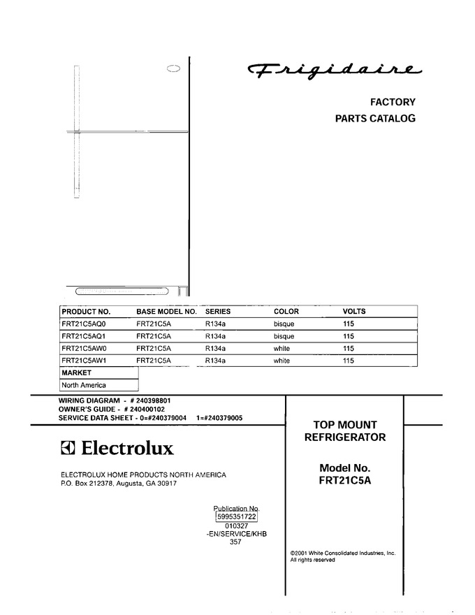 Diagram for FRT21C5AW0